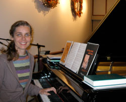 Denise, our accompanist